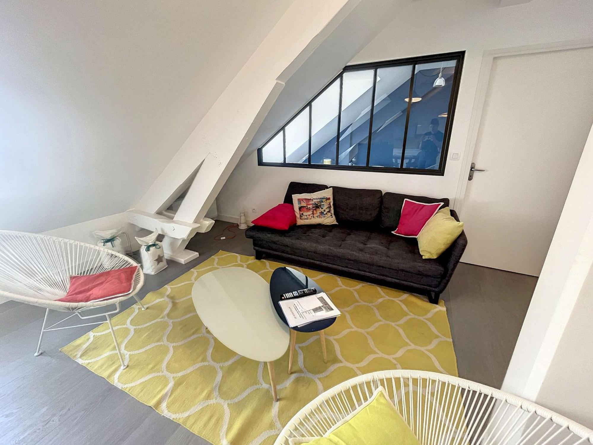Duplex De Standing En Centre-Ville Avec Parking, Proche Port Et Plage - Fr-1-361-377 Granville Exterior foto